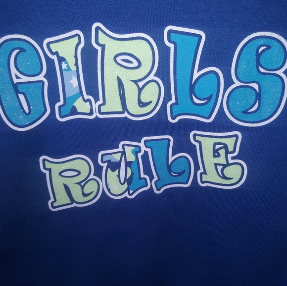 HURRY! ONLY 2 LEFT! Girls Rule 2 Piece Hoodie Leggings Bundle 2T 3T NWT - Picture 9 of 9